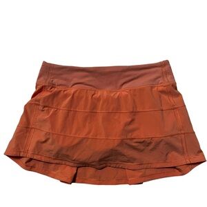 Lululemon Pace Rival Mid Rise Skirt Size 6